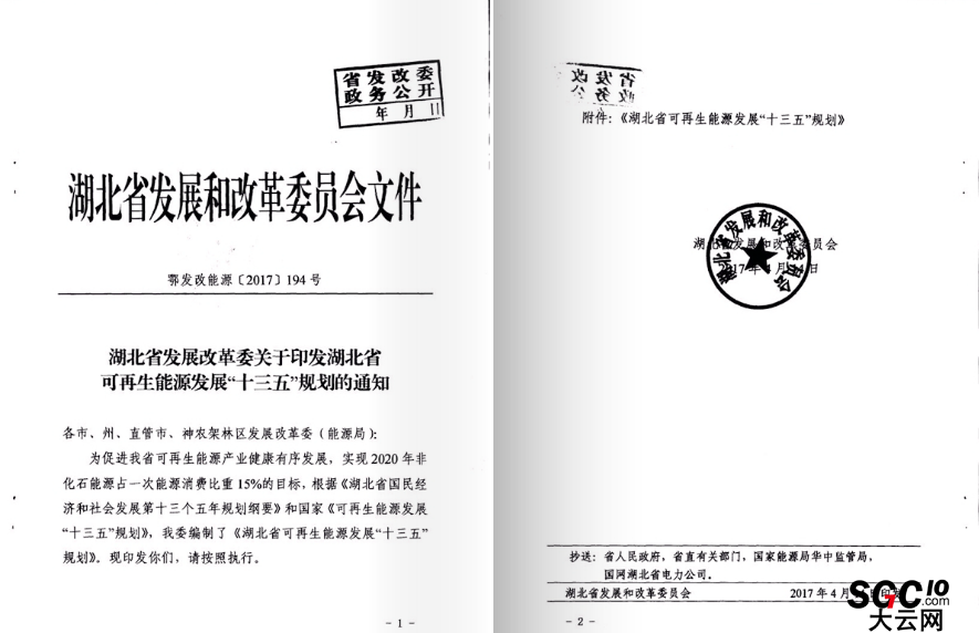 湖北省可再生能源發(fā)展規(guī)劃：在電力買方市場(chǎng)建立配額制度