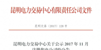 云南新公示8家<font color=