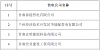 甘肅電力交易中心公示5家<font color=