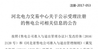 河北新公示28家<font color=
