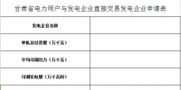甘肅省2018年電力用戶與發(fā)電企業(yè)直接交易實(shí)施細(xì)則發(fā)布 省外<font color=