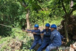 田陽(yáng)供電：百峰線路登檢
