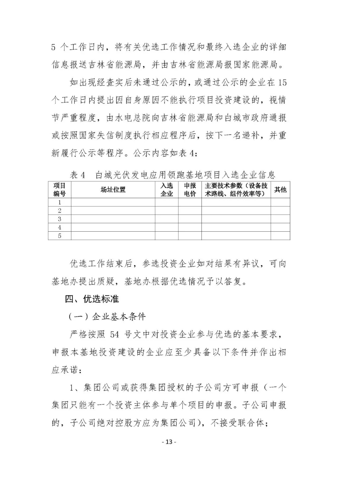 總計0.5GW 第三批首個光伏領跑者基地白城優(yōu)選方案公布