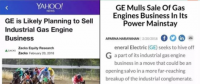 聚焦｜GE“可能計劃出售工業(yè)燃?xì)鈨?nèi)燃機(jī)”的背后：工業(yè)大拿齊“瘦身”！