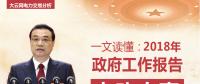 一文讀懂李克強(qiáng)總理2018年政府工作報(bào)告中電改大事！