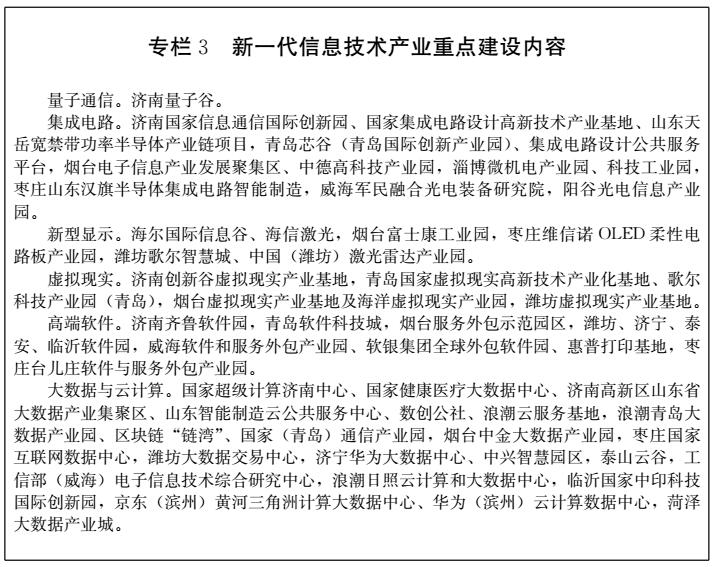 山東省人民政府關于印發(fā)山東省新舊動能轉換重大工程實施規(guī)劃的通知