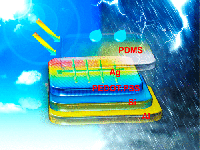 中國(guó)科學(xué)家研制了能在雨天和晴天發(fā)電的太陽能電池