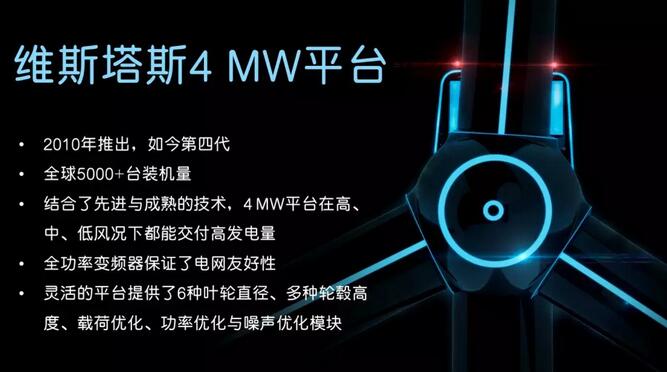 共計(jì)648 MW！維斯塔斯V120-2.2 MW首單+ 4 MW平臺(tái)再獲5筆新訂單