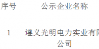 貴州新公示2家售電公司 另有1家售電公司通過公示