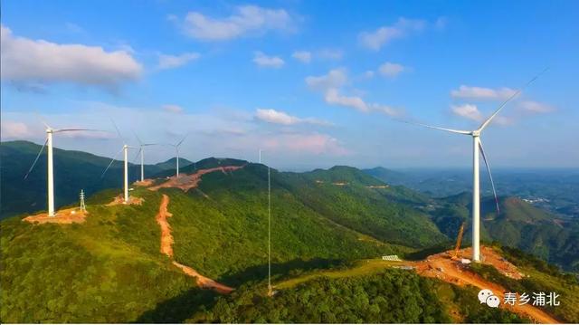 好一個龐然大物！欽州這個風(fēng)電站建成這樣啦！