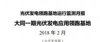 大同一期光伏發(fā)電領(lǐng)跑基地運(yùn)行監(jiān)測月報發(fā)布 各大企業(yè)表現(xiàn)如何？