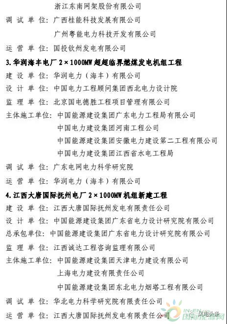 7個風(fēng)電工程獲獎！2018中國電力優(yōu)質(zhì)工程評審結(jié)果名單出爐?。ǜ皆敿?xì)名單）
