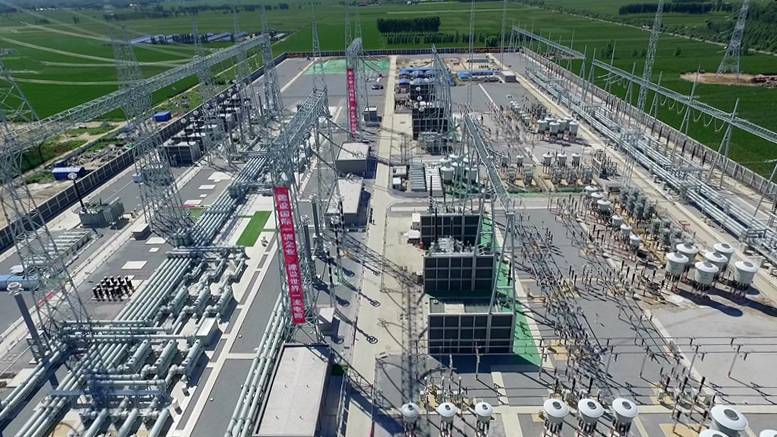 聚焦：特高壓變電站是怎樣建成的？