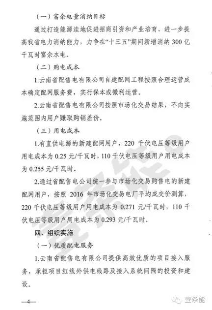 關(guān)于增量配網(wǎng)，云南的這個規(guī)定你肯定想不到